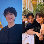 박보검, 에펠탑보다 빛난 미소...파리의 밤하늘 수놓은 '셀린느...