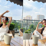 [댓글부탁해] 추자현, <b>무당</b>의 반전 일상…군살 제로 슬립 원피스...