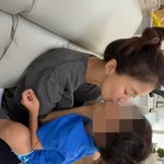 이시영, 임신 고백글 <b>삭제</b>하더니..子과 미국살이 2주차 근황