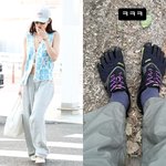 “맨발인 줄 알았다”…제니·이효리·신민아의 ‘발가락 신발