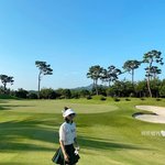 박한별, 무더위에도 골프 삼매경 "<b>한증막</b> 속 운동하는 기분"