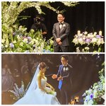 결혼’ 김지민, 드레스 자락 아래 눈을 감았다… 김준호는 두 손을...