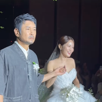 '김준호' 김지민, 김대희 손잡고 신부 입장