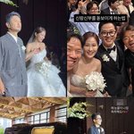 "<b>만세</b>" 김준호·김지민 결혼식, 코미디언 총출동…父 대신한 김대희...