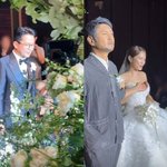 '김준호' 김지민, 김대희 손 잡고 결혼식 입장