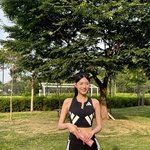 에이핑크 오하영, <b>CG</b>급 직각 어깨…폭염에도 러닝으로 '몸매 관리'