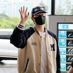 차은우 '입대 <b>전</b> 마지막 <b>출국</b>인사'[포토]