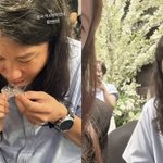 <b>임우일</b> 먹으러 왔나‥김준호김지민 결혼식서 폭풍 먹방 “떡 4개 클리어”