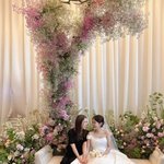 없이 결혼식장 찾았나..‘김준호’ 김지민 옆 행복한 ‘예신’ <b>미소</b>