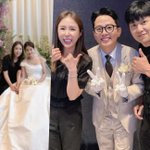 '<b>문원</b>' 신지, 김지민김준호 결혼식 포착..논란 딛고 밝은 근황