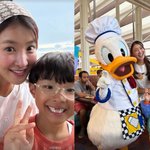 '이혼→임신' 이시영, 디즈니랜드서 더욱 밝은 <b>미소</b>.."아들 사랑해"
