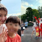 '이혼 후 둘째 임신' 이시영, 아들과 韓 떠났다