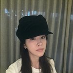 한지민, 요정인건 알지만 얼굴 얼마나 작은 거야..남아도는 모자