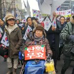 '새박사' 윤무부 교수, 태극기 집회 참석해 박근혜 ‘탄핵 무효’...