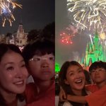 '아빠 몫 거뜬' 이시영, 홀몸 아닌데 8살 안고 <b>놀이동산</b> 구경