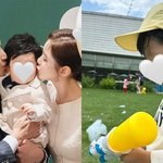 에릭나혜미, 첫 물총놀이하는 子에 꿀 뚝뚝 “예쁜 <b>내새</b>꾸”