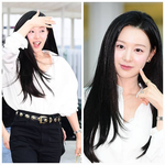 ‘로마 출국’ 김지원, <b>풀메</b> 효과 이정도?…화이트 셔츠+흑청 팬츠에...