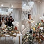 4명?…김지민, 한 상 꽉채운 <b>종류별</b> 음식+브라이덜샤워 현장 공개...
