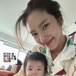 손담비이규혁 딸, 100일 맞았다… “해이 좋아요”