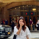 이시영, 뉴욕서 아들과..볼록 나온 <b>D</b>라인 '포착' [스타이슈]