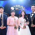  신동엽·장동민 제치고 남자예능인상 “<b>BTS</b> 진·지예은 고맙다”