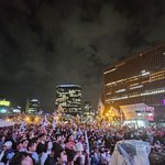 서울역 집회 <b>인파</b> 엄청난데, 왜 뉴스 안나오나요?