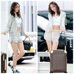 안유진, 비·습도 뚫은 헤어+복근…<b>파리</b>에서도 넘사벽 비주얼 완성