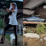 집 덮친 <b>차량</b>..'김수미 며느리' 서효림 "산사태, 고립됐다"...