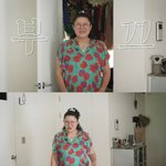  꽉 묶었던 머리 풀었다..<b>꽃무늬</b> 원피스 입고 수줍 "떨려"