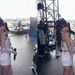 장원영, 짧아도 너무 짧은 바지에 '엉덩이' 보이겠어…팬들 '헉