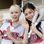 베이비돈크라이 이현 <b>LG</b> 시구 승리요정 됨