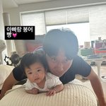 손담비 딸, 父 이규혁과 어쩜 이렇게 붕어빵…꿀 뚝뚝 가족사진