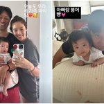 ‘이규혁 이혼설’에 분노한 손담비, “아빠 붕어빵 딸 안고 행복 <b>미소</b>”