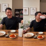 싸이, 콘서트 후 회식 영상 공개…팬들 “역대급으로 말랐다” 우려...