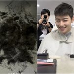 '<b>입대</b>'준비 완료....차은우, 짧게 머리 잘랐다 "요즘"