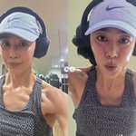 [댓글부탁해] '49세' <b>문정희</b>, 이렇게 근육질이었어? 몰라보게...