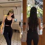 ‘박성광’ 이솔이, 43kg 핫<b>보디</b> 인증! 레깅스 차림으로 거리...