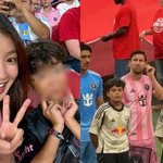 '이혼 후 임신' 이시영, 美서 아들과 근황 "<b>메시</b>가 오다니"