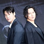 [현장포토] "비주얼이 <b>영화</b>다"…김남길·김영광, 강렬한 투톱