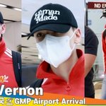 세븐틴 ‘<b>버논</b>’, 늦은 밤~ 강렬한 눈빛 (입국)[뉴스엔TV]