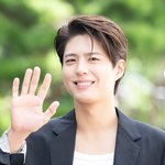 [현장포토] "<b>더위</b>를 날린다"…박보검, 러블리 미소