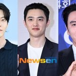 김우빈X이광수 <b>의리</b> 美쳤네, 절친 도경수 열혈 응원 포착