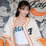 ‘한화 찐팬’ 이미주, 치어리더 해도 되겠네‥하지원 옆 안 밀리는...