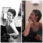 송혜교, 파리 붙힘·<b>울프</b>머리 지나…‘내추럴 숏컷’으로 완성한 도회적...