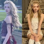 아이브 가을 금발 인형이 따로 없네, 파리 경마장 빛낸 천사美