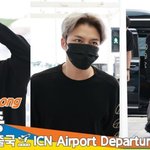 김재중, 강렬한 눈빛 카리스마 (출국)[뉴스엔<b>TV</b>]