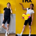 ‘강경준 용서’ 장신영, 군살無 <b>늘씬</b>한 라인..안꾸며도 완벽하네