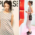 혜리, 탄수화물 끊고 확 달라졌다…원피스 하나로 전시장 런웨이