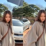 날씨에 코트 실화?…촬영장 접수한 미모 ‘현실 <b>미영</b>이’ [MD스타]