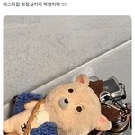 아니 하 <b>우락</b>밤 화장실 키로 쓴거